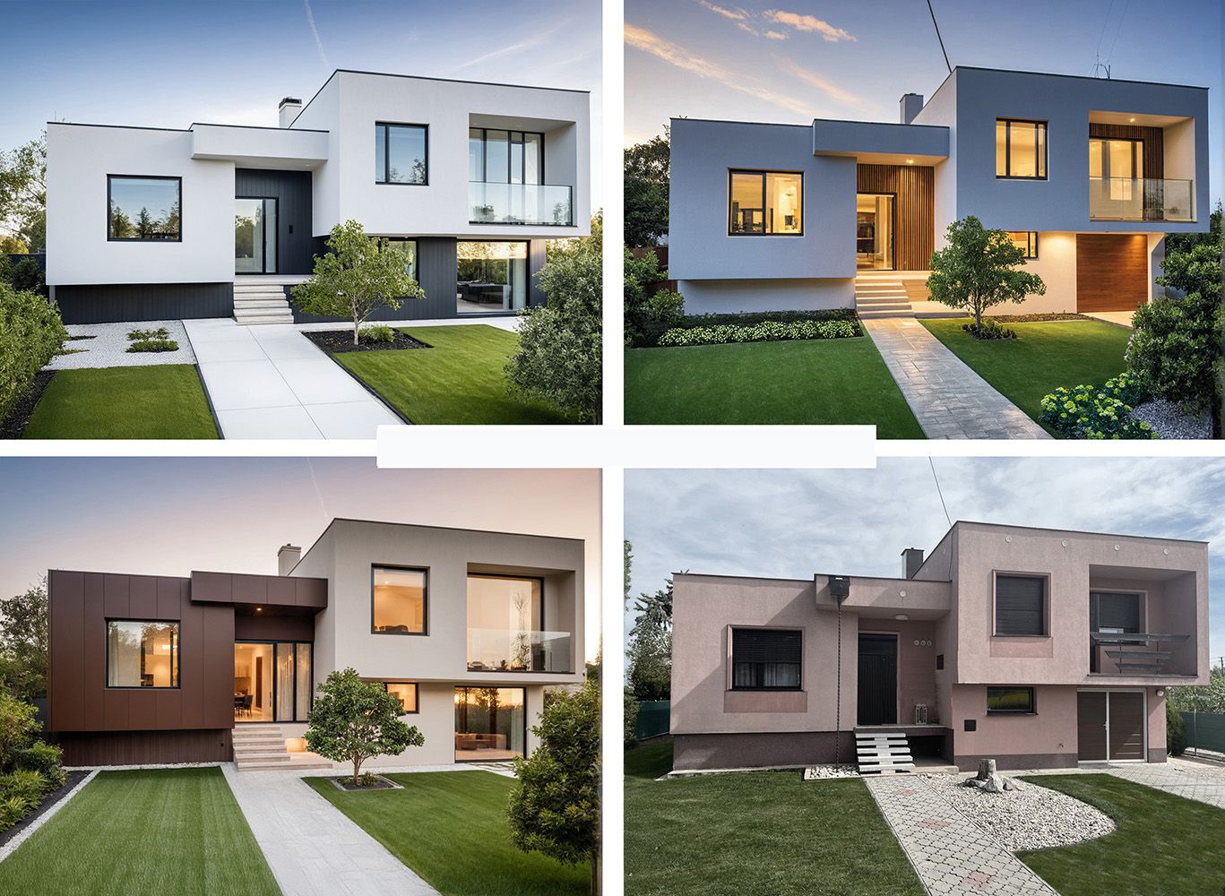 Bungalov pred/po